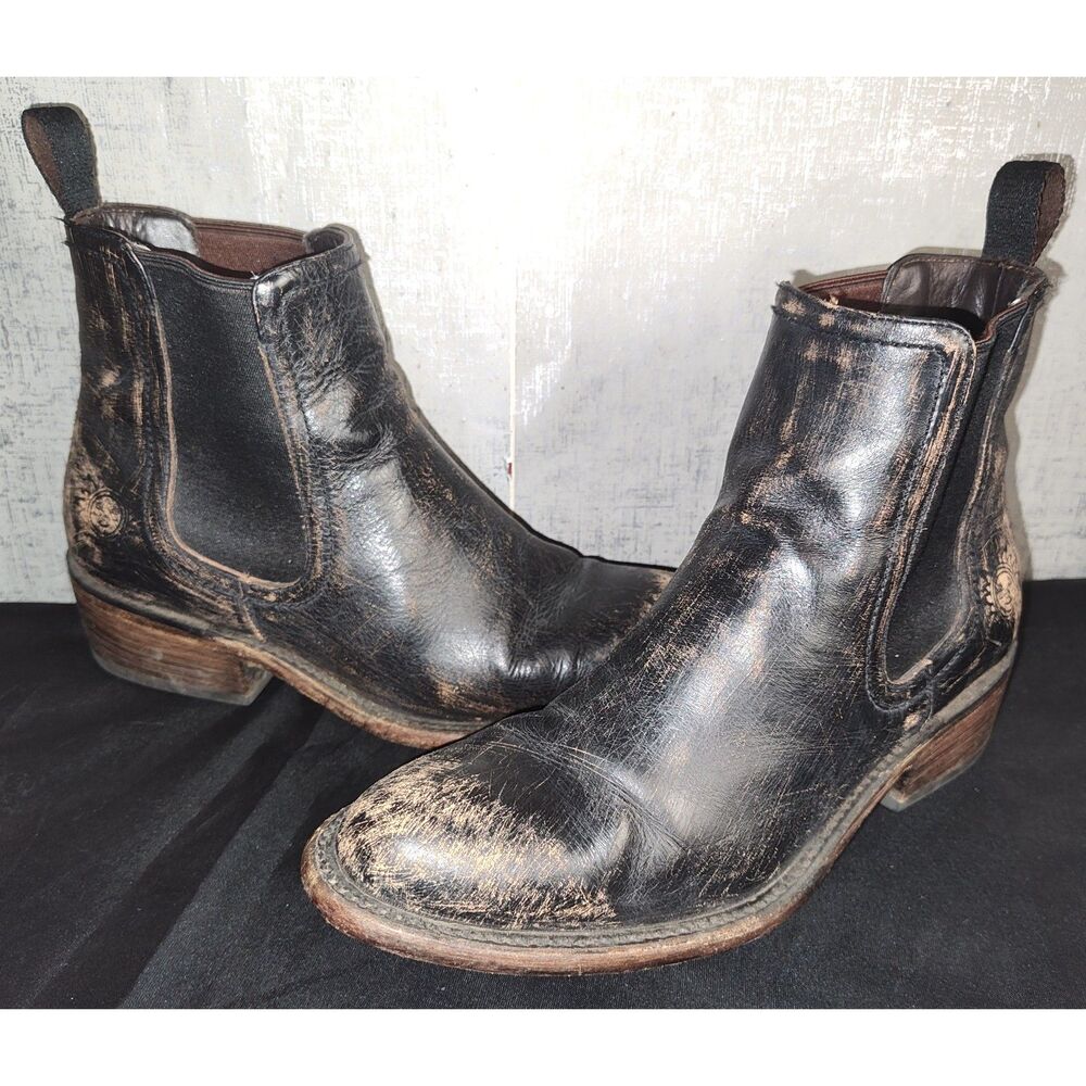 Muro Women's Distressed Ankle Boots Sz 7